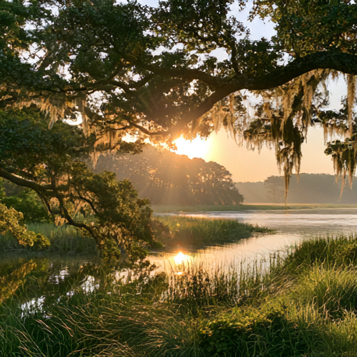 South Carolina Lowcountry landscape